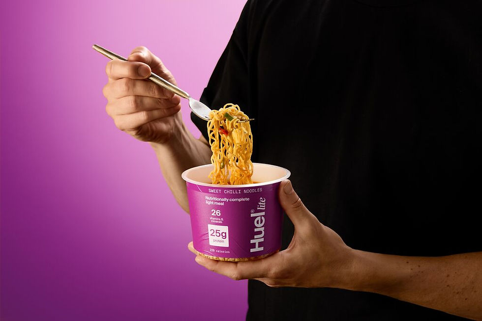 Huel enters instant noodle category with new functional ramen line
