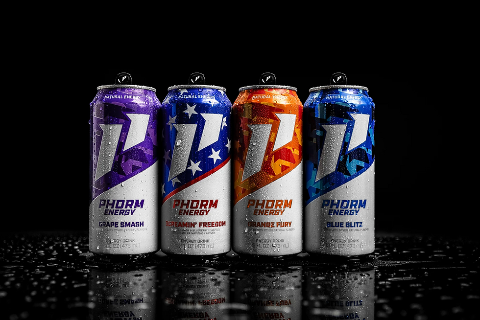 Anheuser-Busch and 1st Phorm launch new energy drink line, Phorm Energy