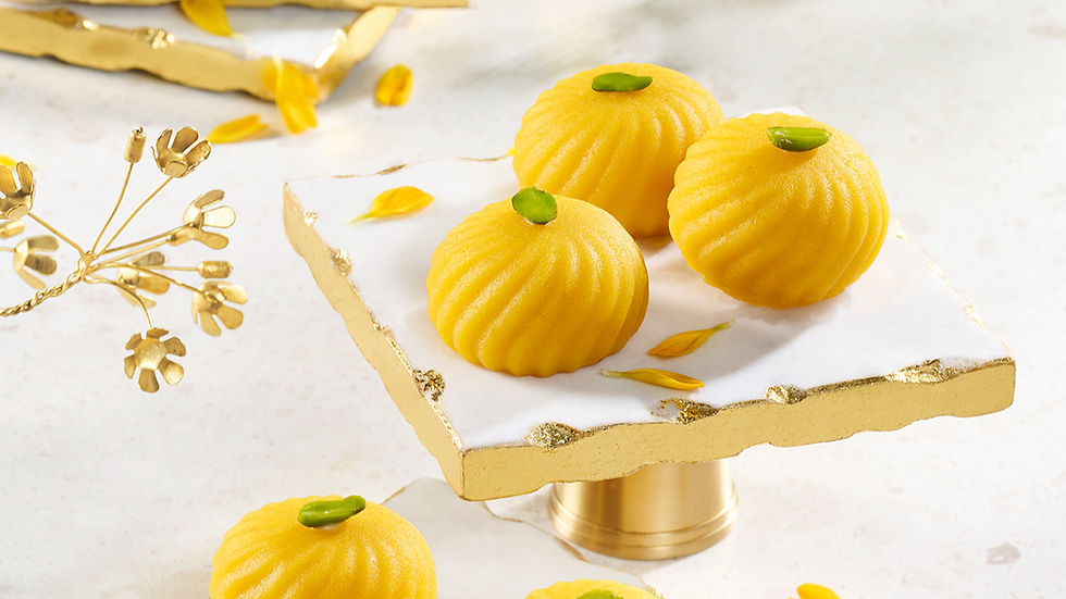 Haldiram’s takes inspiration from current flavour trends with new mango and pistachio marzipan sweets