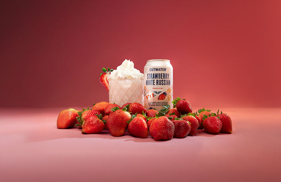 Cutwater adds new strawberry flavour to RTD White Russian portfolio