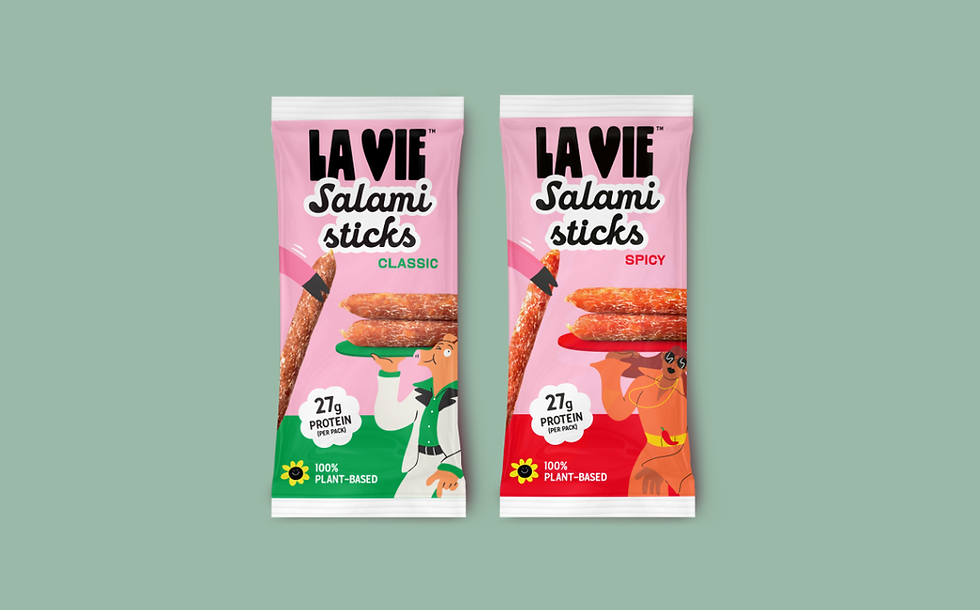 La Vie debuts ‘UK-first’ vegan salami sticks