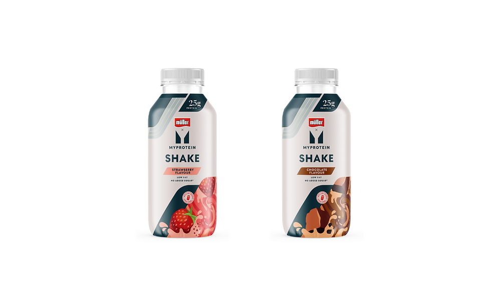 Müller and Myprotein launch new high-protein products