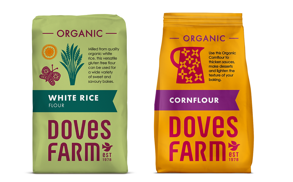 Doves Farm adds two new products to organic home baking range