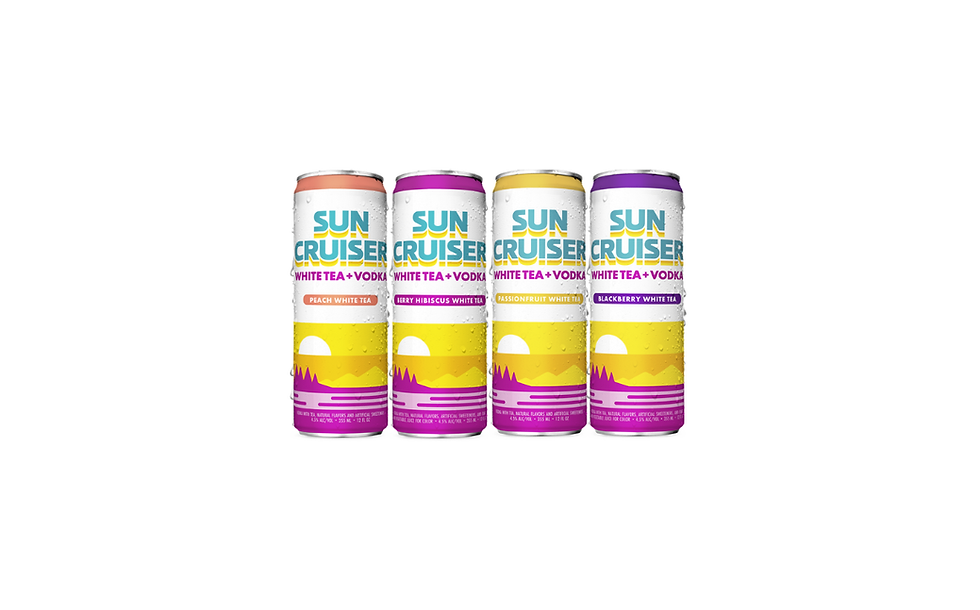 Sun Cruiser expands RTD range with white tea and vodka line
