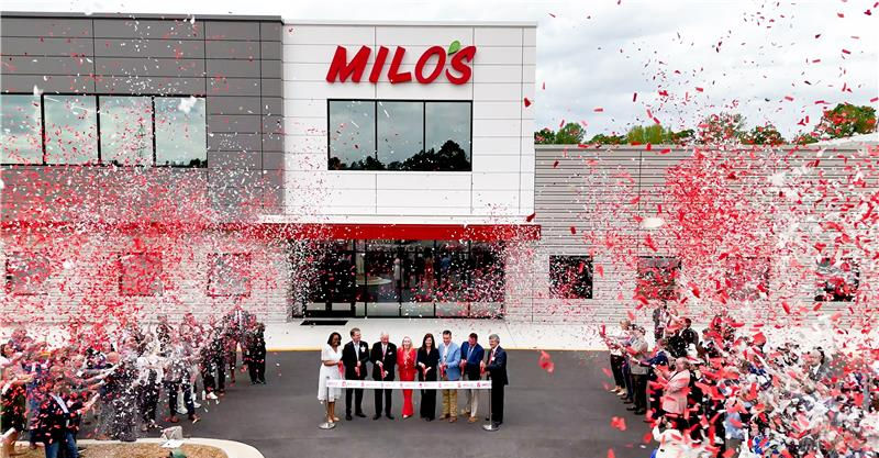 Milo’s Tea opens $200m facility in South Carolina