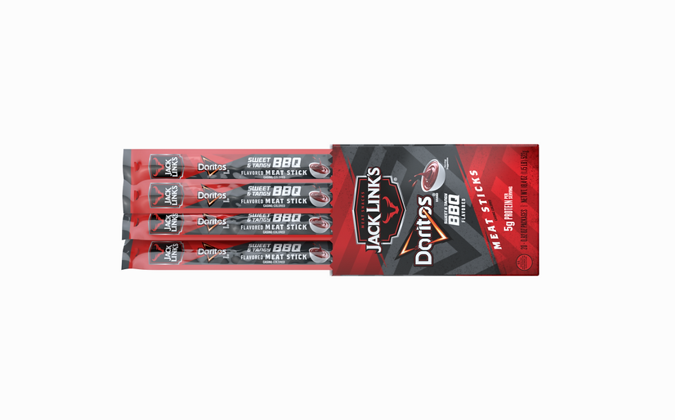 Jack Link’s and Doritos launch sweet & tangy BBQ meat snacks