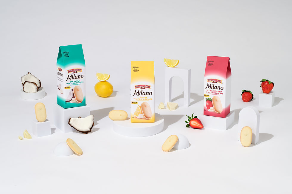 Pepperidge Farm debuts Milano white chocolate cookie flavours
