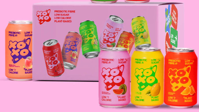 Xoxo Soda secures £4m funding and expands into national UK retail