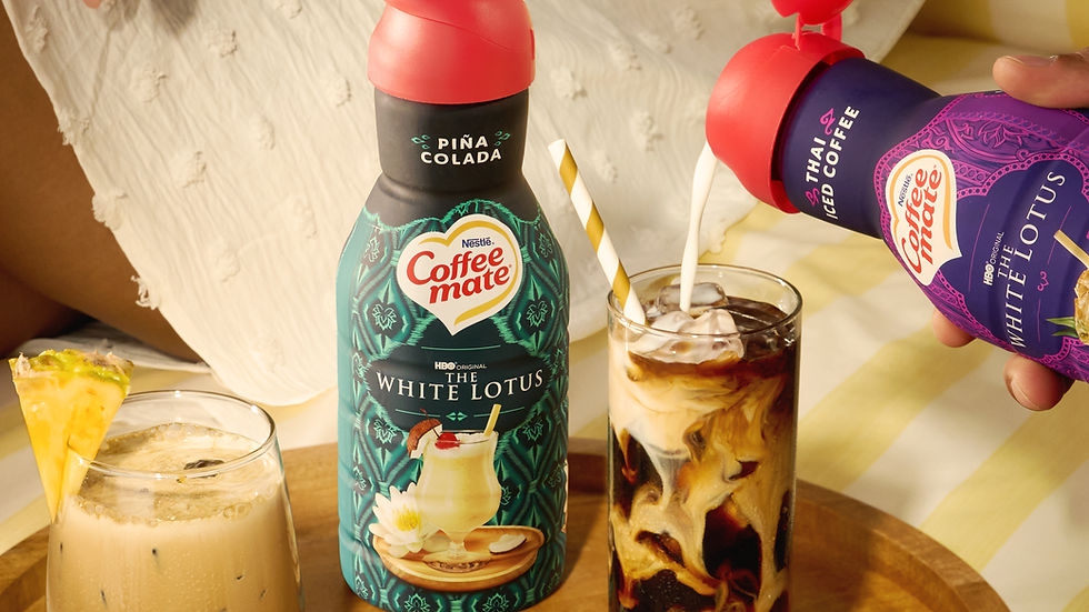 Coffee Mate launches White Lotus-inspired creamers for 2025