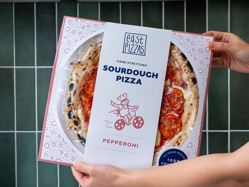 East Pizzas launches first retail range of sourdough dough balls, bases and topped pizzas