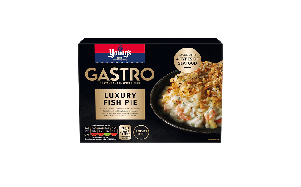 Young’s adds premium fish pie to frozen range