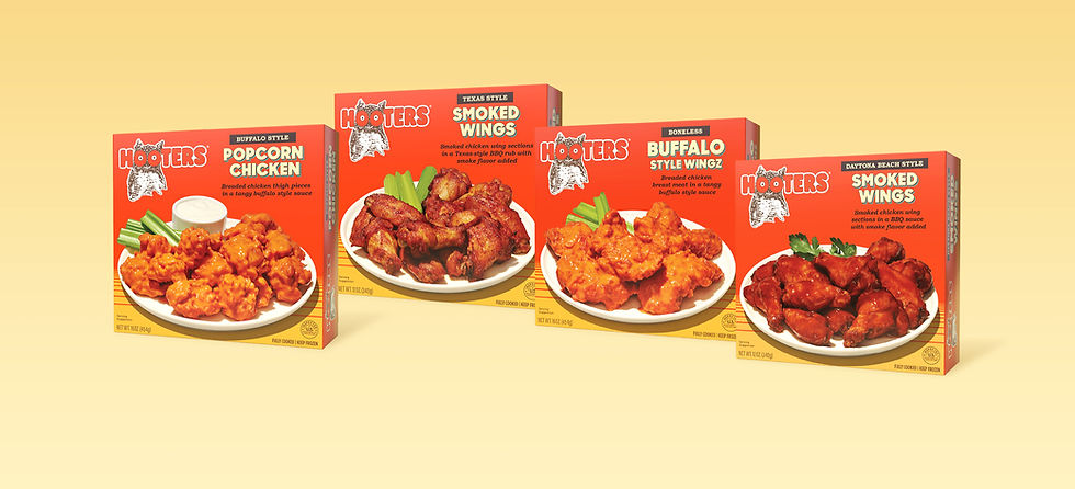 Hooters enters retail market with frozen appetisers
