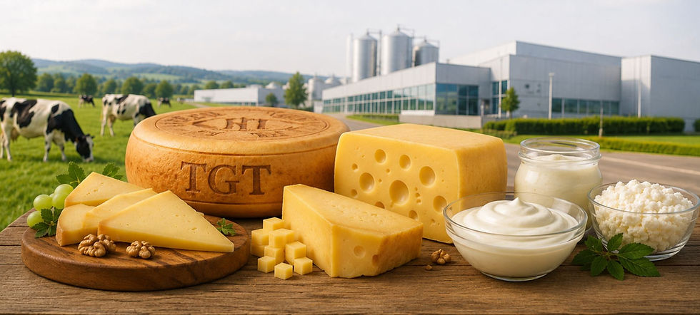 Royal A-ware and Grupo TGT agree proposed merger to strengthen cheese market position