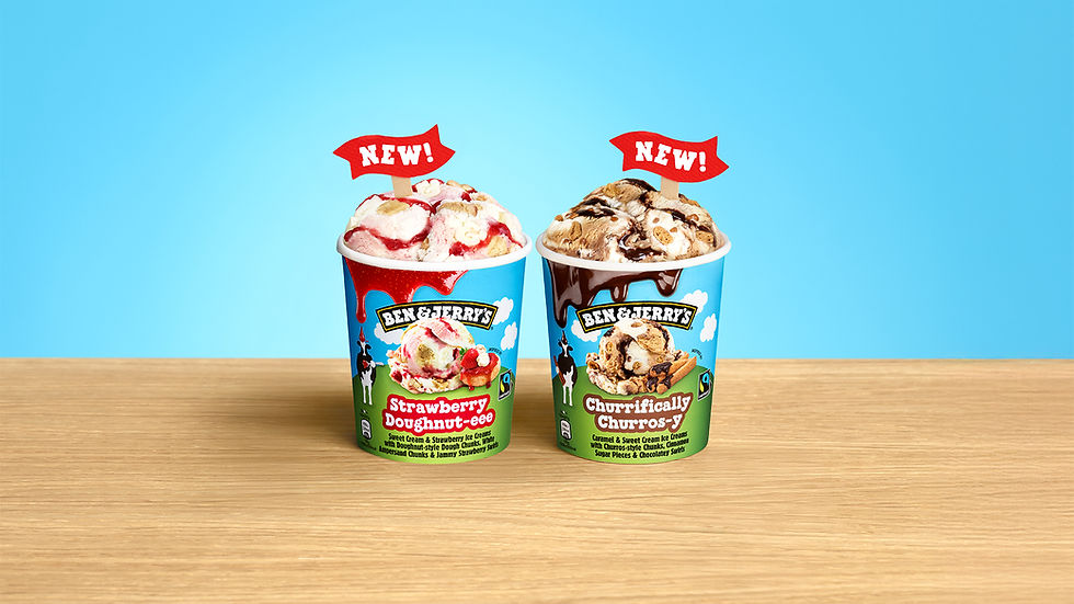 Ben & Jerry’s launches two new bakery-inspired ice creams