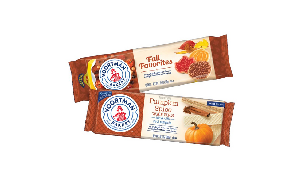 Voortman Bakery launches new seasonal cookies, brings back Pumpkin Spice wafers