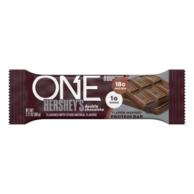 One and Hershey’s launch double chocolate protein bar