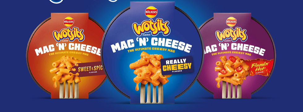 Wotsits moves beyond the snack aisles with new mac ‘n’ cheese ready meals 