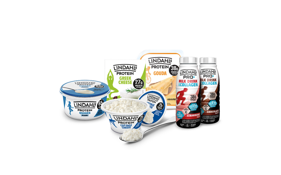 Lindahls introduces range of high-protein cheese and milk drinks