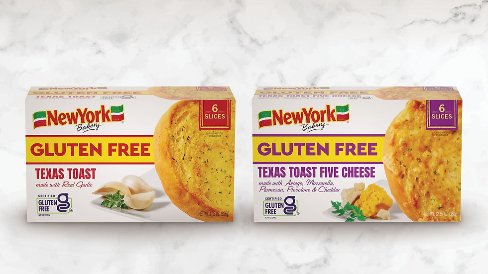 New York Bakery unveils gluten-free Texas toast range