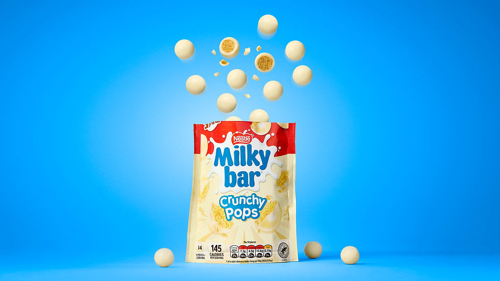 Milkybar expands white chocolate range with Crunchy Pops launch