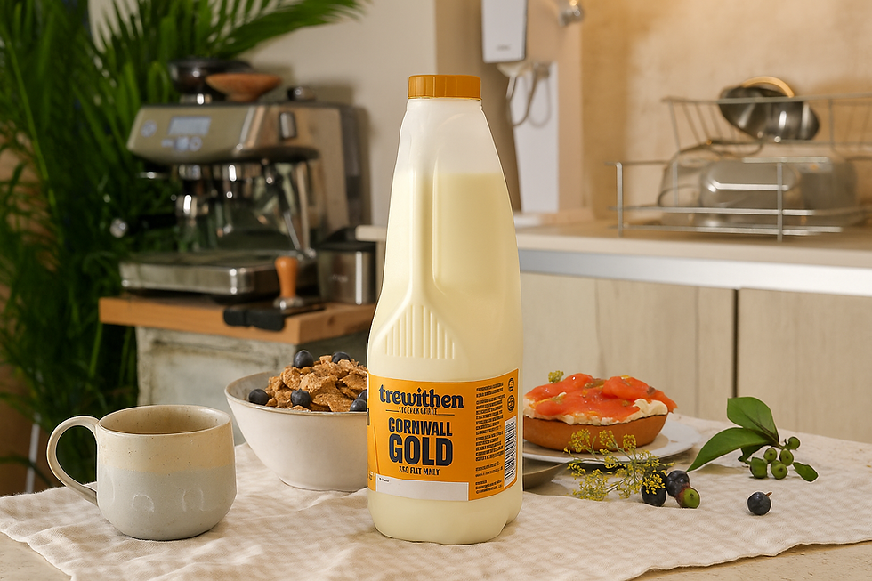 Trewithen Dairy launches Cornwall Gold 'premium' milk