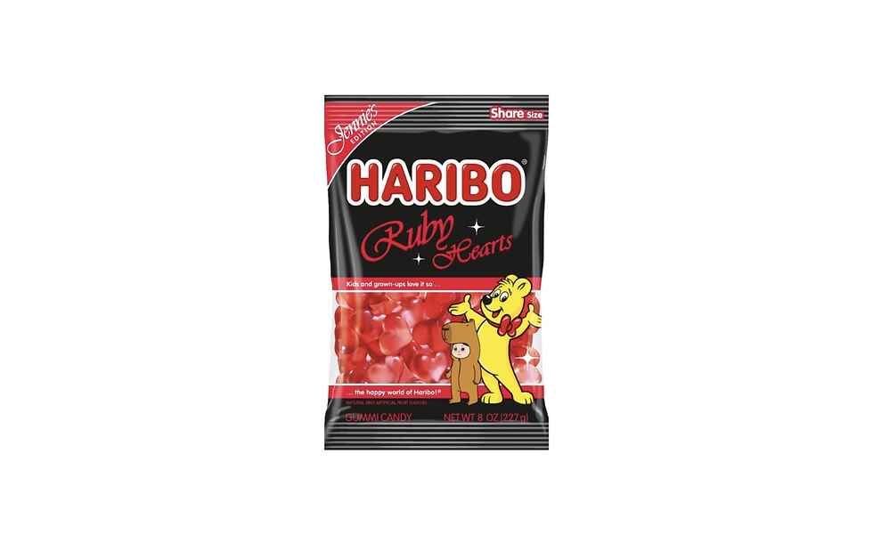 Haribo launches limited-edition heart-shaped gummies