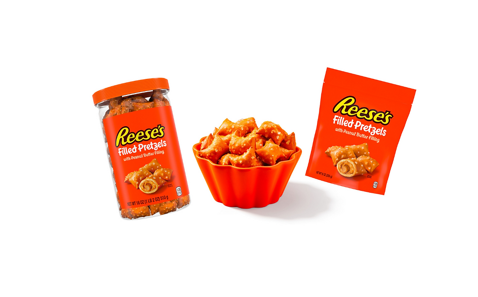 Reese’s debuts peanut butter-filled pretzels