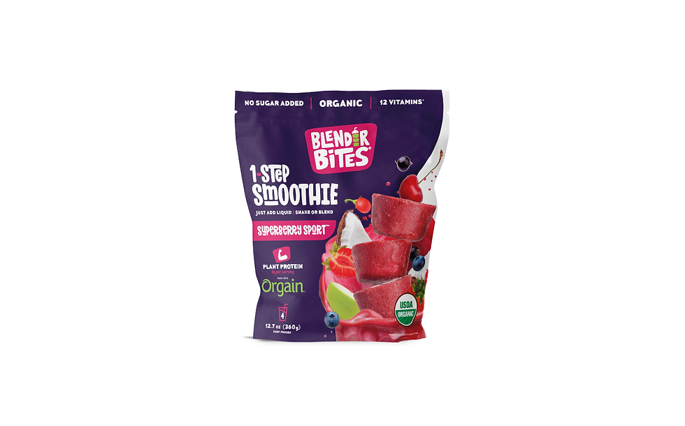 Blender Bites teams up with Orgain on new post-workout smoothies