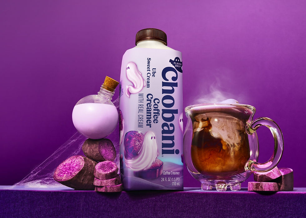 Chobani launches limited-edition ube coffee creamer