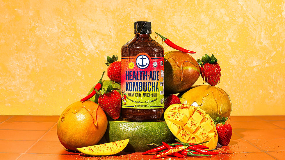 Health-Ade introduces new strawberry mango chilli kombucha