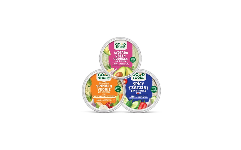 Good Foods expands dairy dip range with three new summer flavours