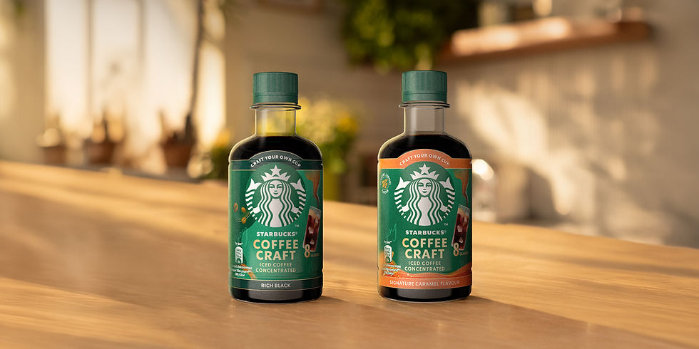 Starbucks launches Coffee Craft iced coffee concentrate for at-home use