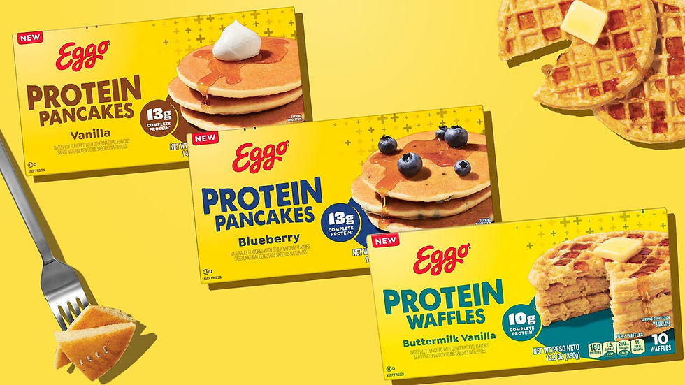 Eggo expands protein breakfast range with new waffle and pancake flavours