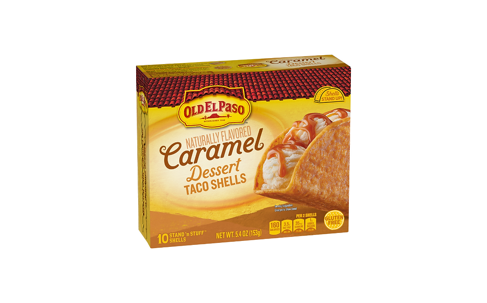 General Mills' Old El Paso unveils caramel dessert taco shells