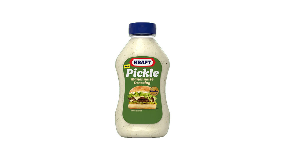 Kraft unveils new pickle-flavoured mayonnaise dressing