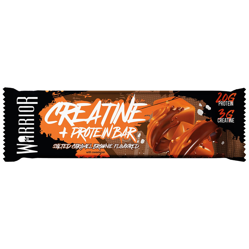Warrior unveils new Creatine protein bars for enhanced performance