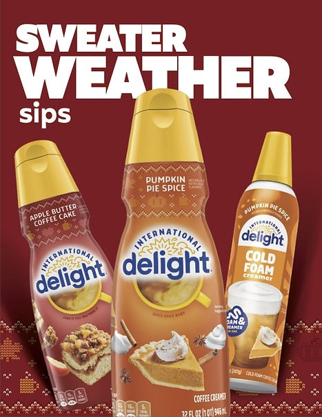 International Delight expands seasonal range with apple butter coffee cake creamer