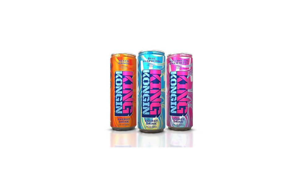 King Kongin introduces three new flavours to energy drink line