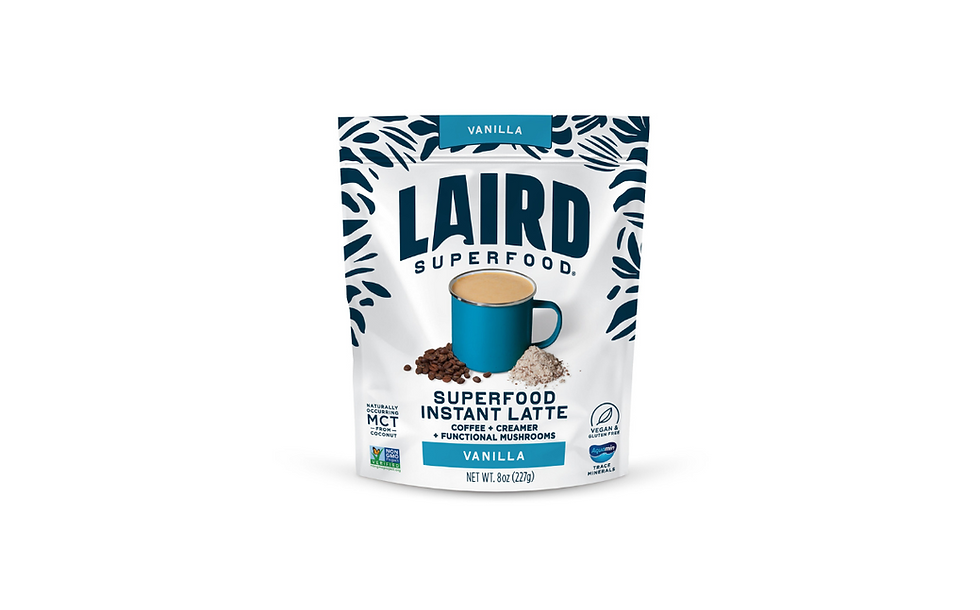 Laird Superfood launches Vanilla Instant Latte with real vanilla bean powder