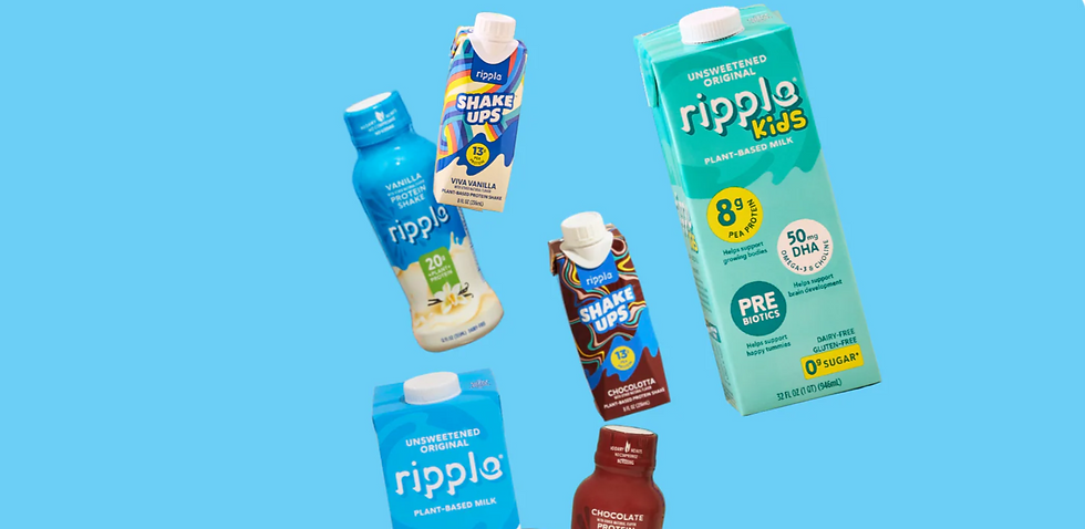 Ripple Foods secures $17m to support product expansion and appoints new CEO