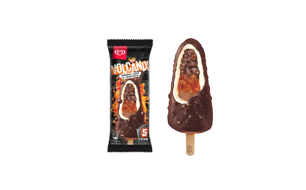 Magnum launches Volcanix multi-layered ice cream stick