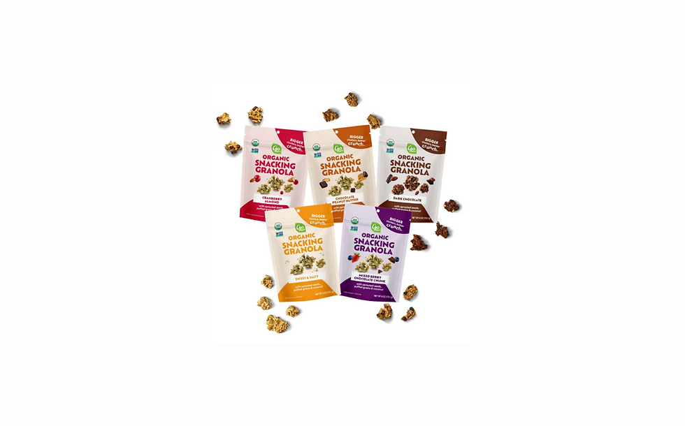 Go Raw introduces new snacking granola range