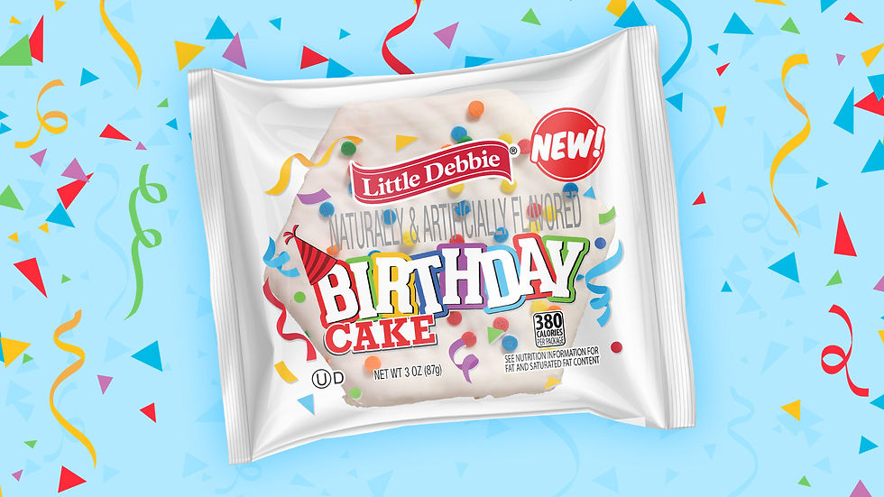Little Debbie introduces new birthday-themed snack cake