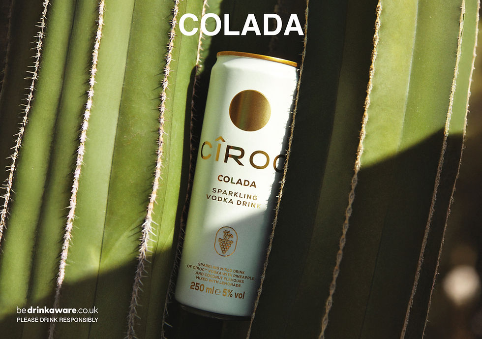 Diageo introduces Cîroc Colada vodka RTD