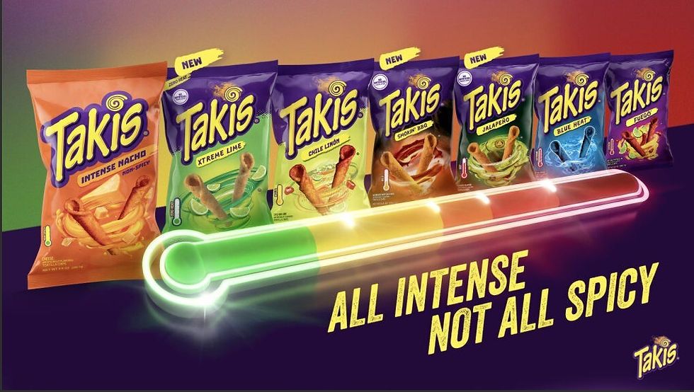 Takis expands flavour line-up with six new varieties