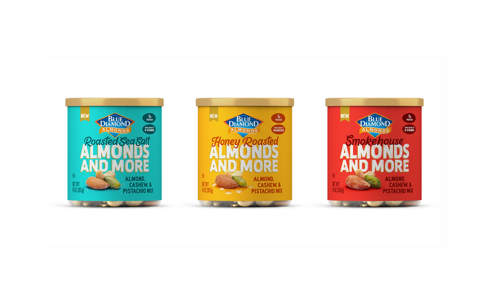 Blue Diamond expands into mixed nuts category with New Almonds and More line