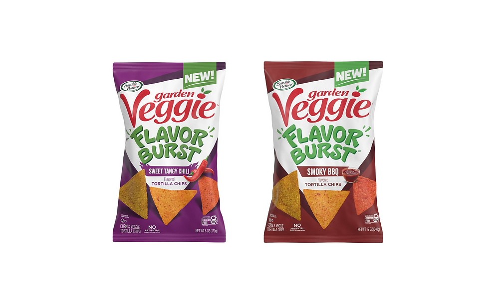 Garden Veggie Snacks adds new flavours to tortilla chip line