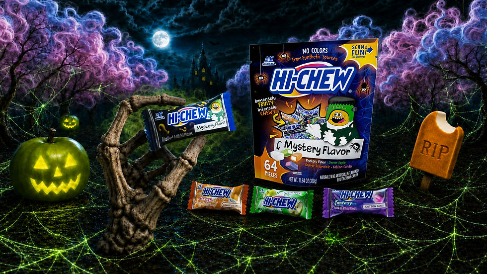 Hi-Chew unveils new Halloween Mystery Mix flavours