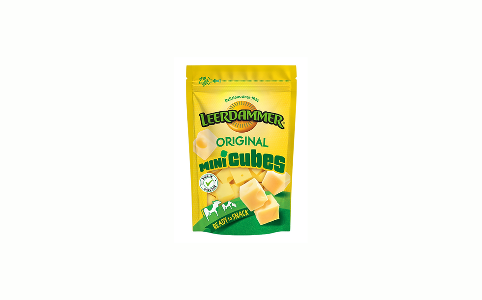 Leerdammer enters cheese snacking category with Mini Cubes launch