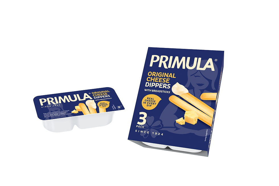 Primula expands range with launch of Cheese Dippers